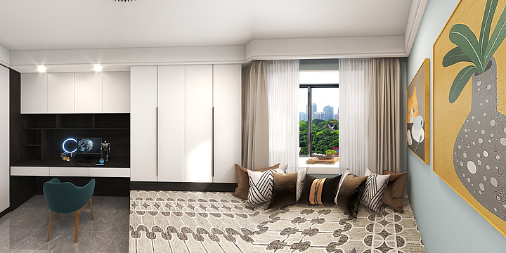 哈密好莱客郇吉锋-思路花园7-2-801-改-装修设计方案