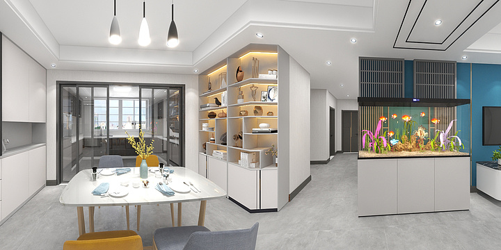 水下城堡-豪润新都-装修设计方案