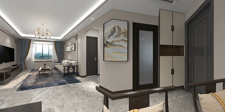 AR设计...-尚郡.115垭口方案-装修设计方案