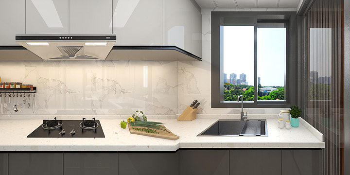 DESIGNWXY-汇丰家园丨现代混搭-装修设计方案