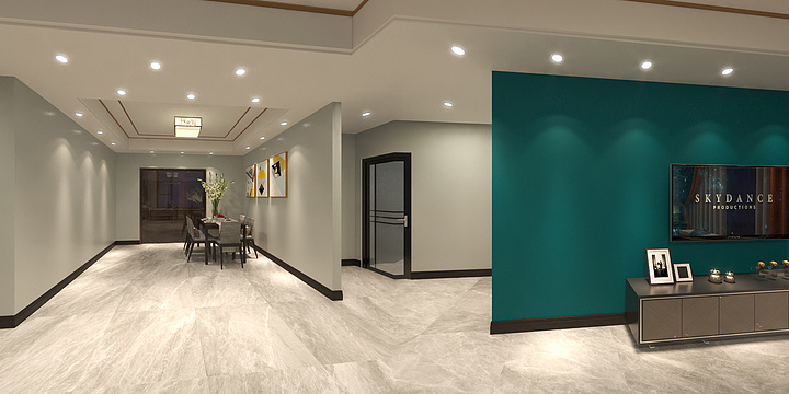 青春有个放肆梦-新绿洲广场杨姑-装修设计方案