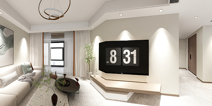 黑子酱i-公园里-装修设计方案