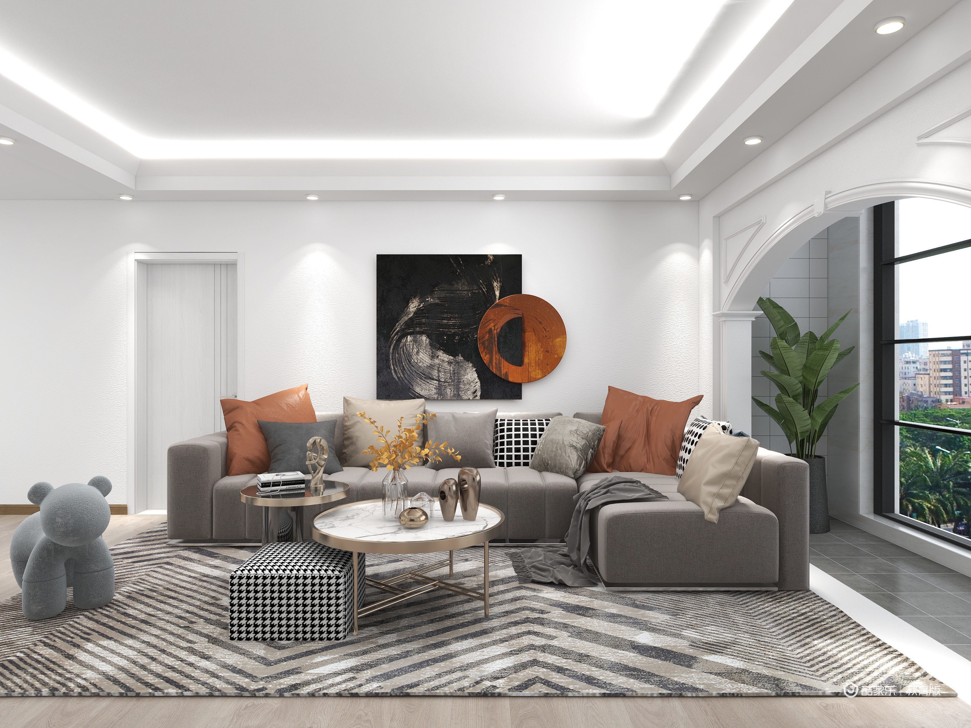 孙德馨-148㎡幸福小家装修效果图