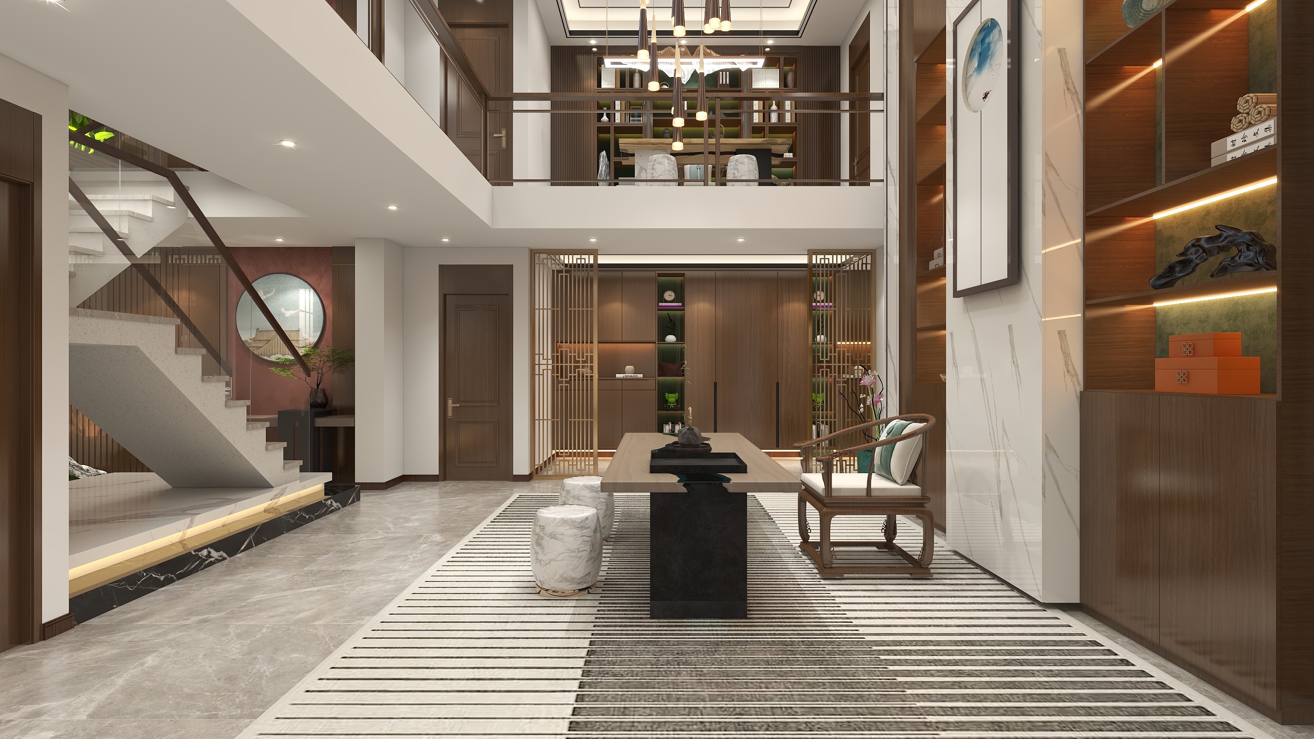 意境设计01-富兴御城易总-装修设计方案