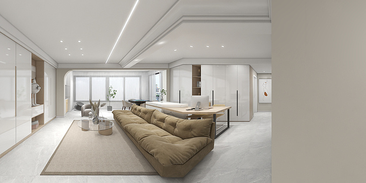 韩H设计-保利15#117-装修设计方案