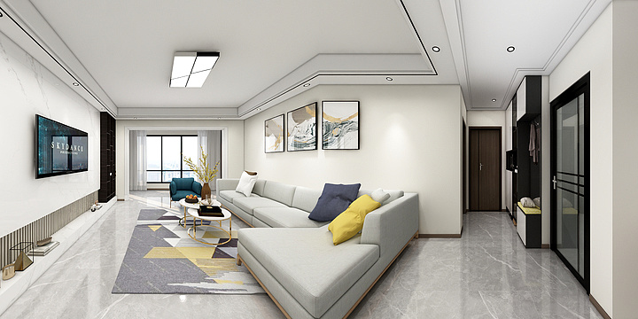 直男的值-优品空间装饰-130㎡-装修设计方案