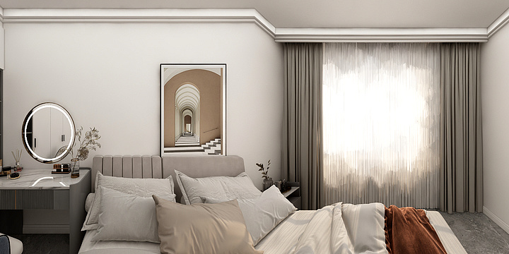 张宸溪的设计-荣盛和悦名邸99修改后-装修设计方案