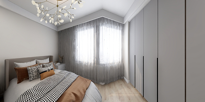 伐克泡-新桥华庭大户型-装修设计方案