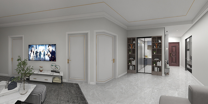 邢台晟达装饰有限责任公司-龙门国际3-2-102-装修设计方案