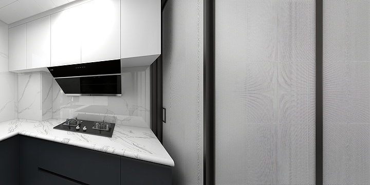 椒江酒神-厨房-装修设计方案