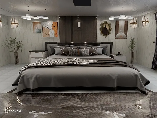 TARA KANT的装修设计方案:15 x 13 Bedroom