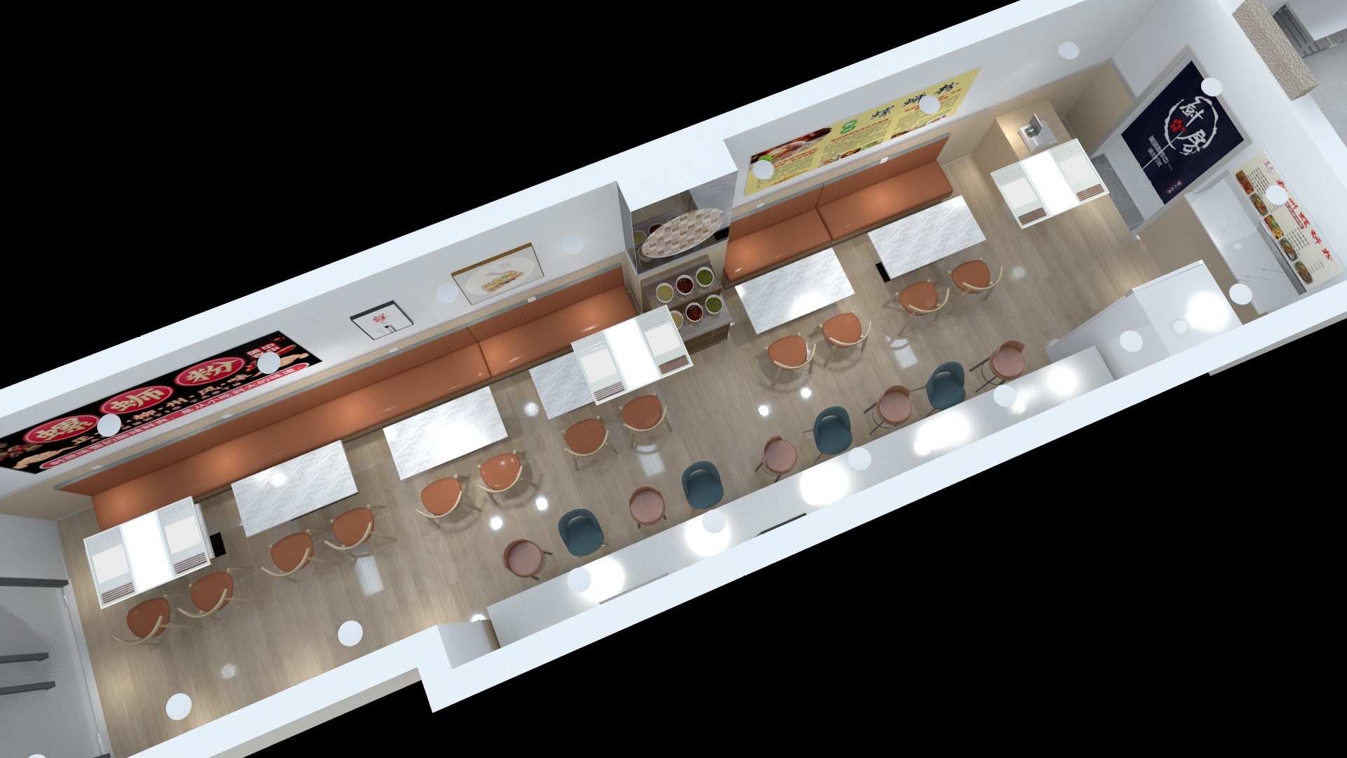 SX尚行-螺蛳粉店-装修设计方案