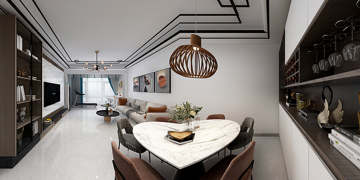 庄小主-天通苑-装修设计方案