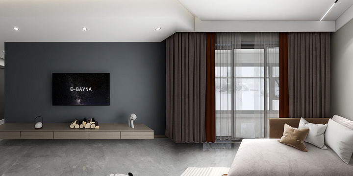 明道丨室内设计-金桂湾丨现代轻奢-装修设计方案