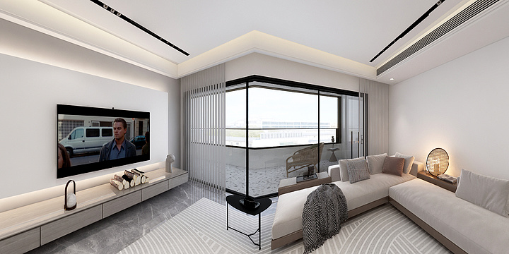 Designer大维-新领域全景效果图-装修设计方案