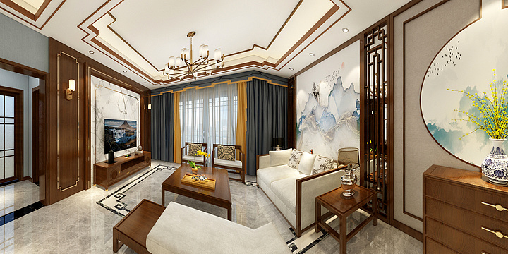 众悦空间-罗总雅居-装修设计方案