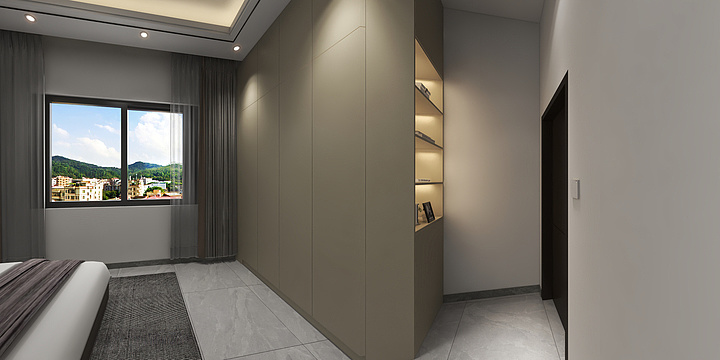 铭创全屋定制-二楼卧室-装修设计方案