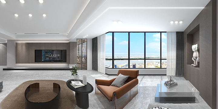 阿宽室内高端设计-君熙太和230-装修设计方案