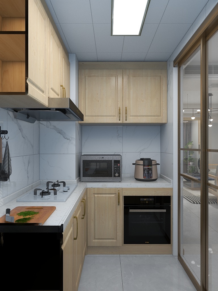 莫忘初衷0505-德信海德公园83.00㎡A2’3室2厅1卫1厨-装修设计方案