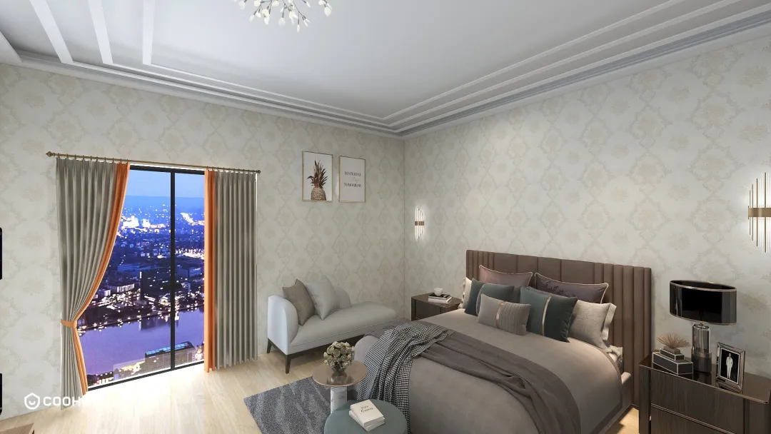 Rutik Deshmukh的装修设计方案:bedroom