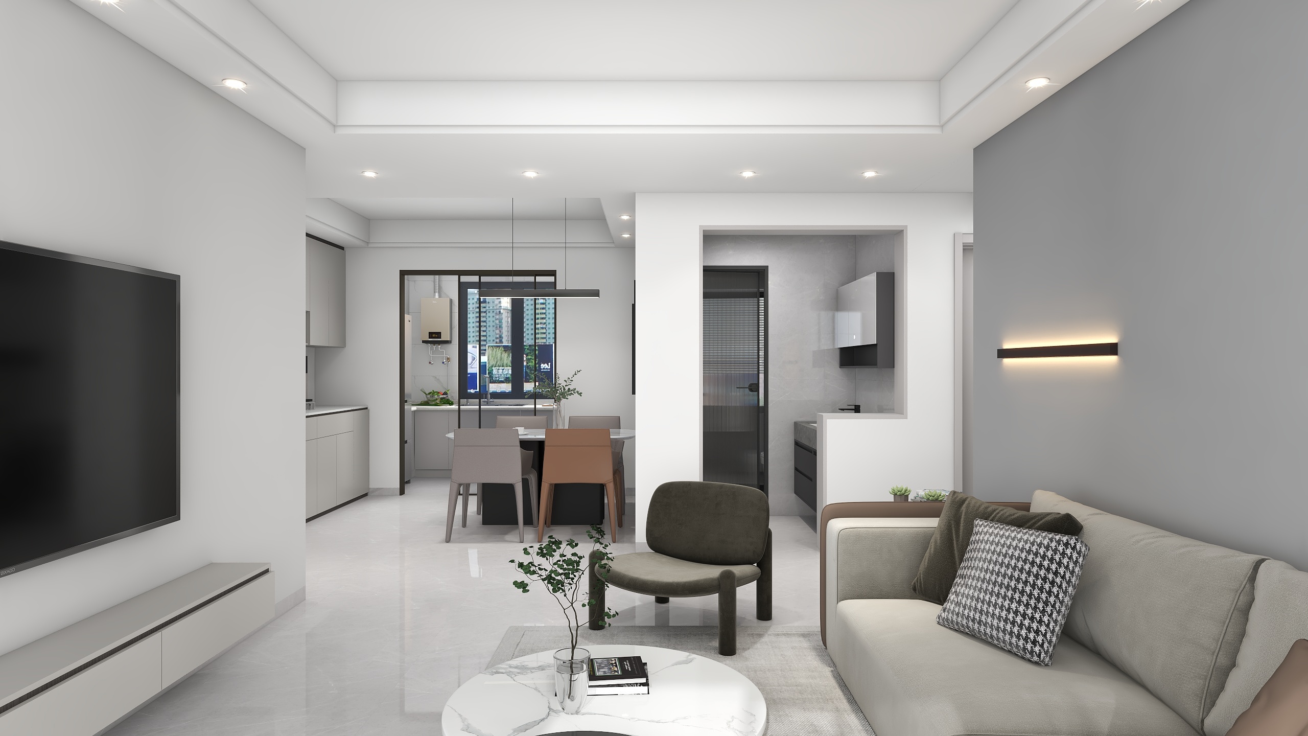 Y于婷-铭城国际.dwg-装修设计方案