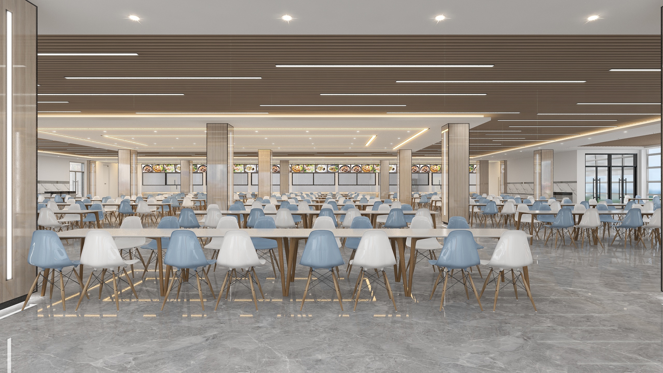 学校餐厅-装修设计方案