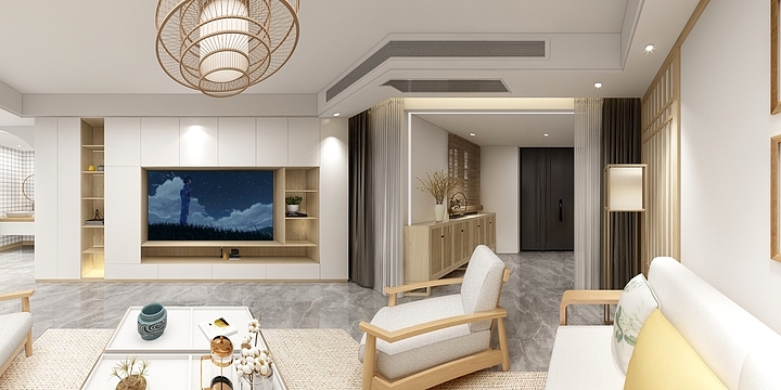 武汉CH设计-日式--装修设计方案