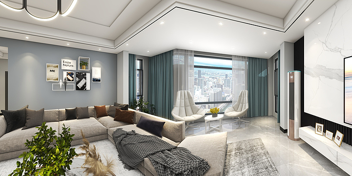 云昇装饰设计师-城楠映象杨老师-装修设计方案