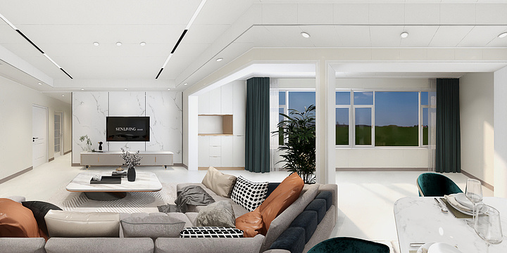 鑫渝集成墙18523262124-中国摩24-4-4-装修设计方案