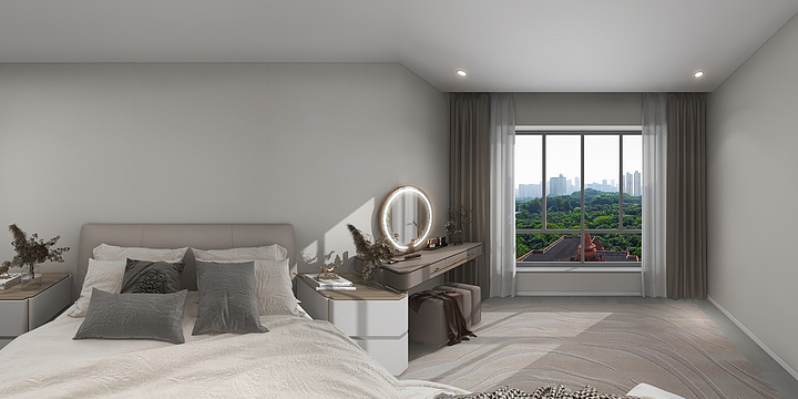 设计狮一阿升-联信隆庭-温柔-装修设计方案