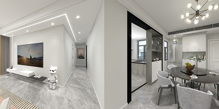 云鼎设计Vik王坚-云海天地熊总.dwg-装修设计方案