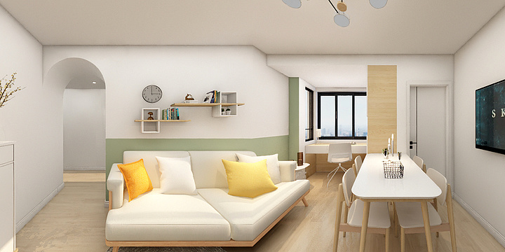 idZHOU-香樟苑效果.dwg-装修设计方案