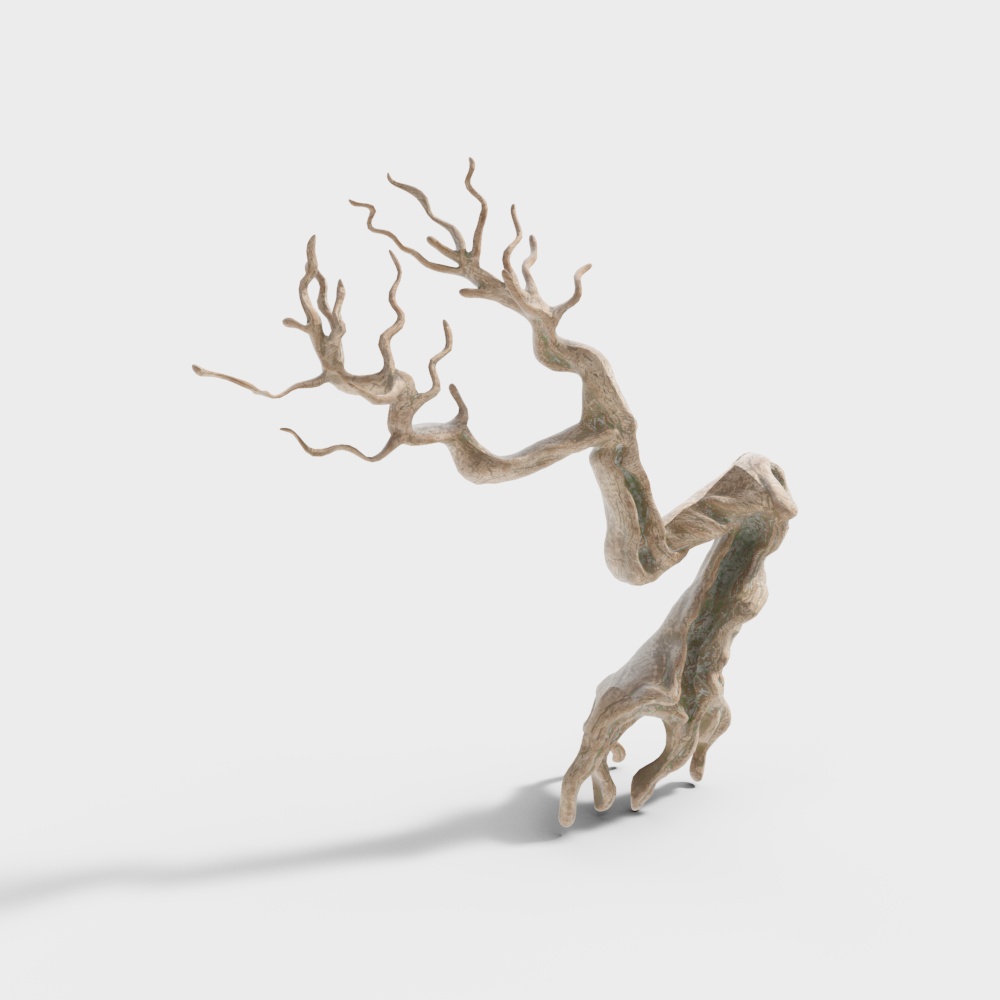 新中式园林景观小品7-植物3D模型