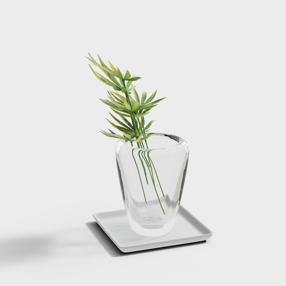 KX-343985绿植3D模型