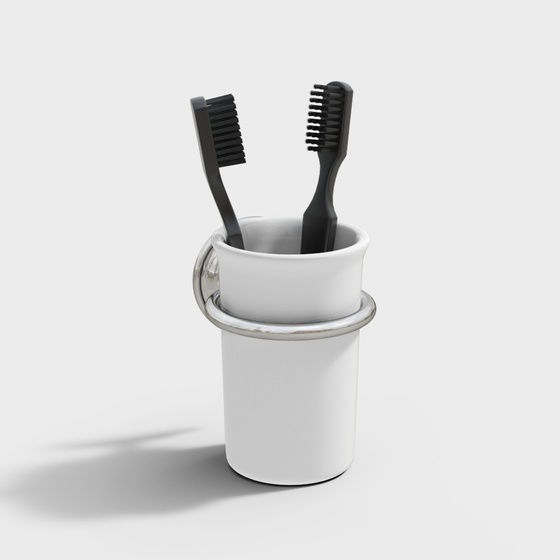 Modern bathroom accessories-round tooth cup