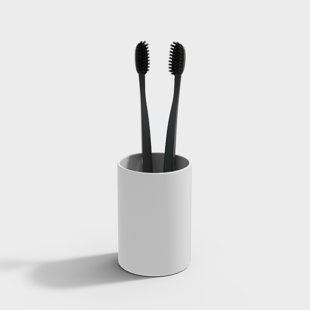 现代卫浴小件3-化妆品-63D模型