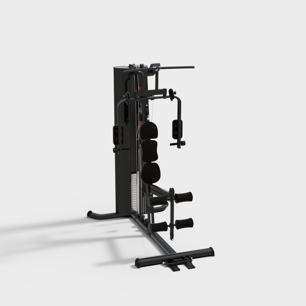健身器材-1373D模型