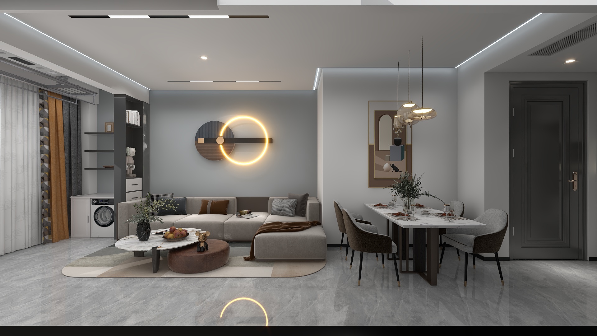 不完美画图室-龙湖天璞89平米-装修设计方案