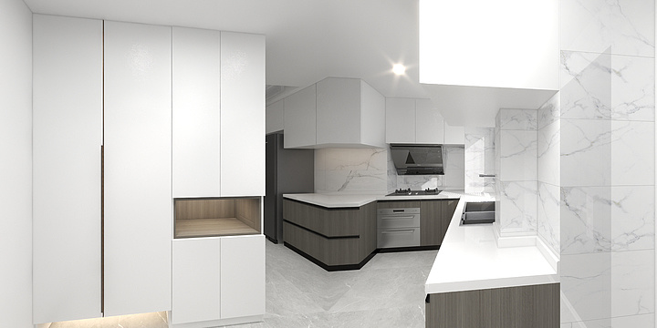 夏天AOMU-竹岐龙湖春江.dwg-装修设计方案