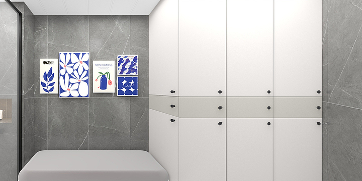 徐雀-健身房3层.dwg-装修设计方案