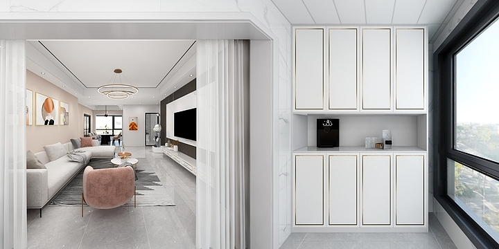 添彩装饰装修有限公司-四季花城135.32户型.dwg-副本-装修设计方案