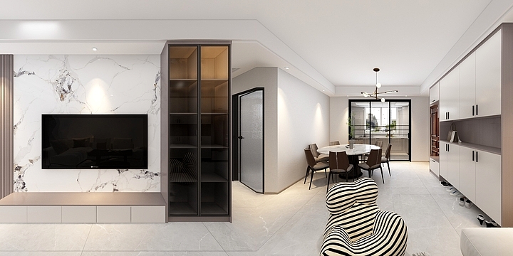 陕西天汇佳业装饰工程有限公司-天一10-1-2001 陈焕波-更改-装修设计方案