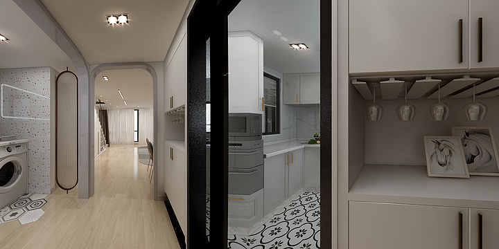 裕皎装饰-效果图-装修设计方案