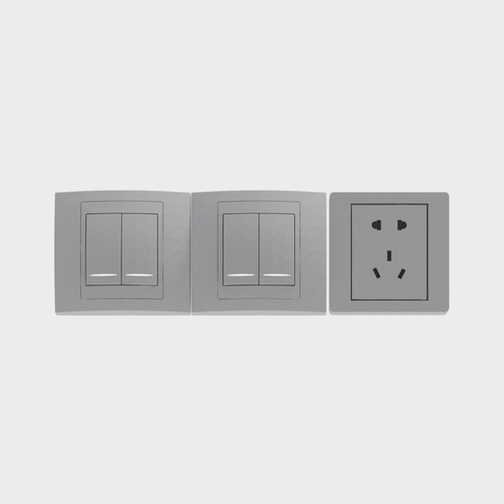 Modern Switches & Sockets,gray