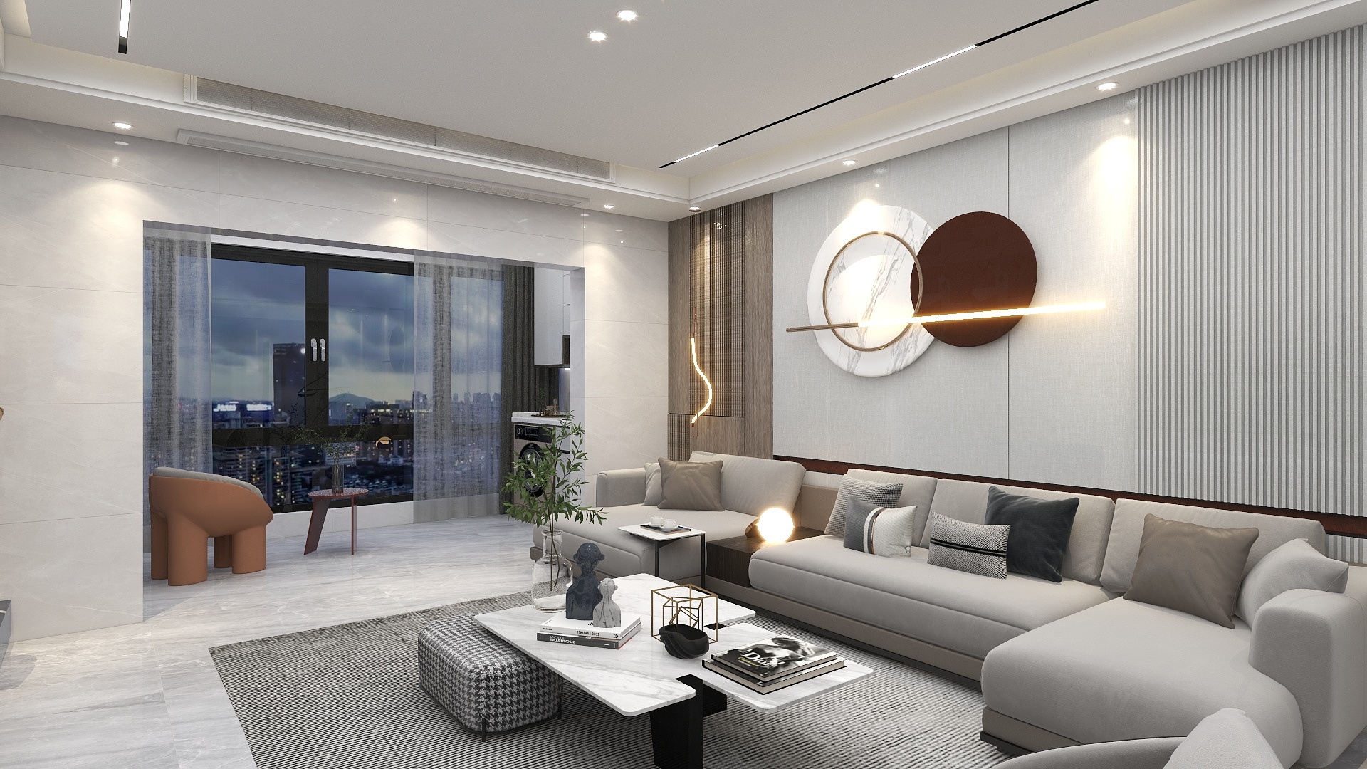 夏梦焱-现代简约装修效果图