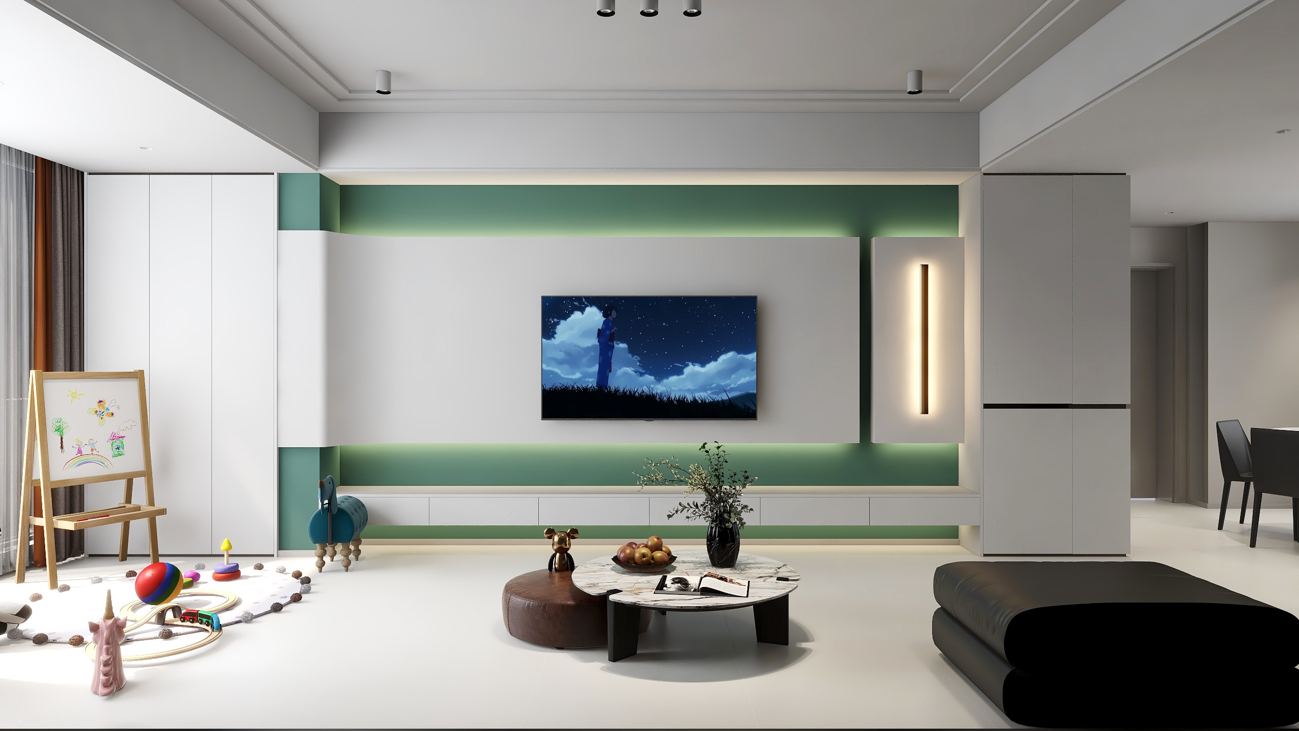 胡振凡-光谷-翰林华府-装修设计方案