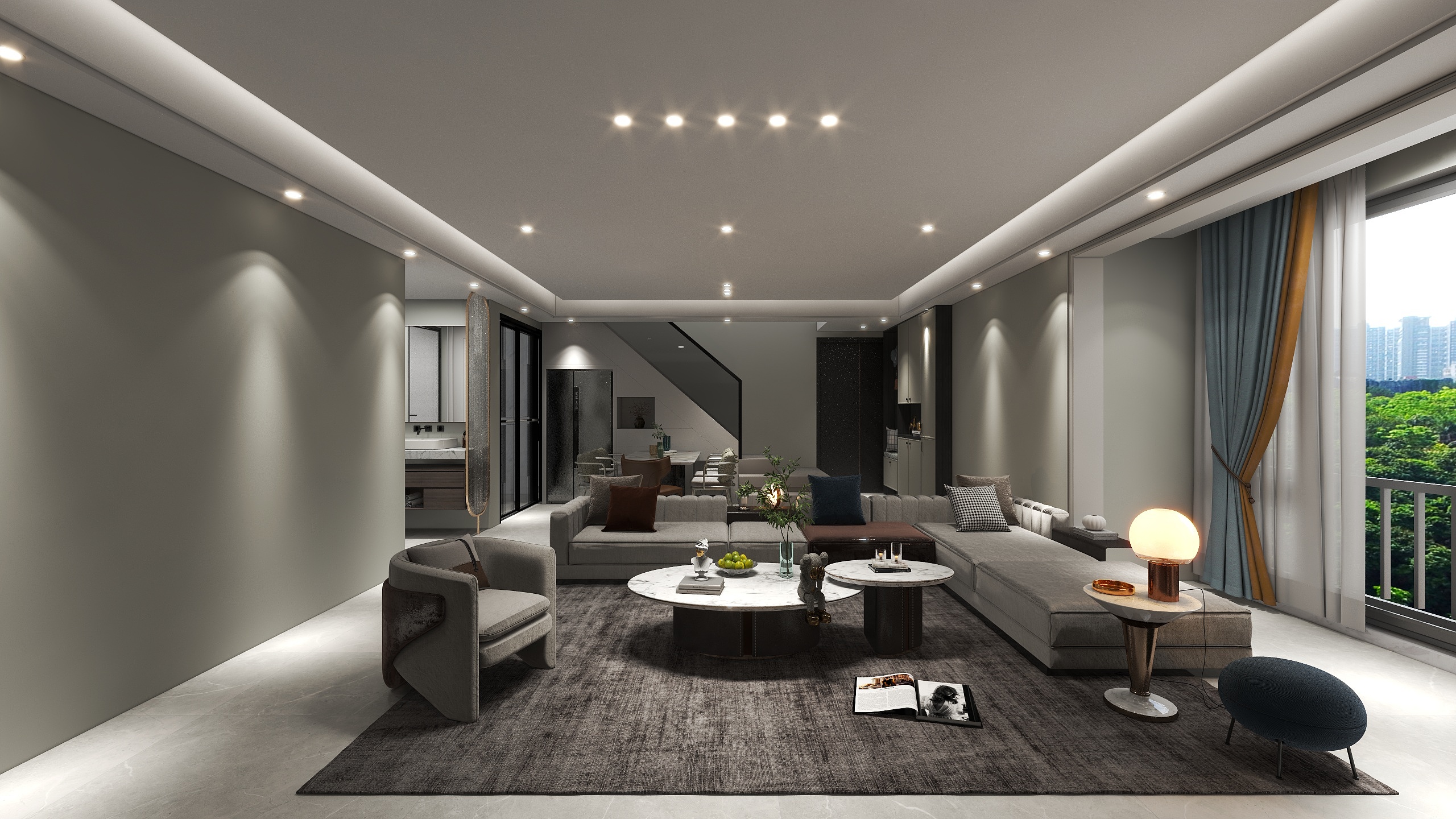 罗茂源-大学时代11-跃层-装修设计方案