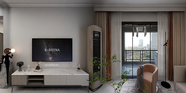 美家装饰林超-高榜山1号3-402房-装修设计方案