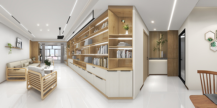 wayward杰-郡王府905.dwg-副本2.0无书柜版-副本-装修设计方案