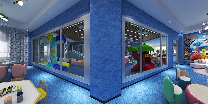 金钻全案设计-社区活动中心-装修设计方案